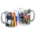 taza ceramica Estrella de la Vida