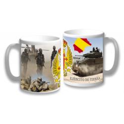 taza ceramica Ejercito De Tierra