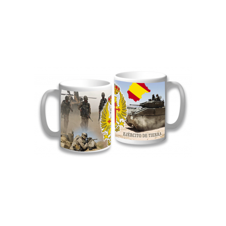 taza ceramica Ejercito De Tierra