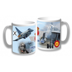 taza ceramica Ejercito Del Aire