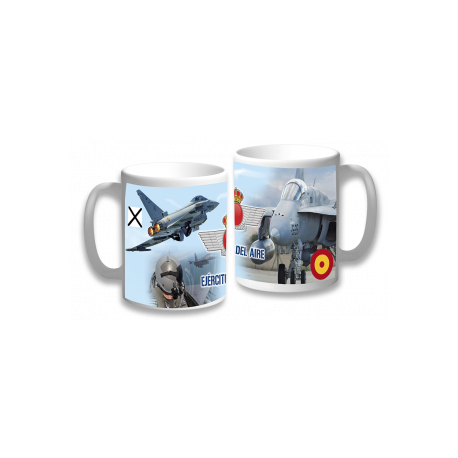 taza ceramica Ejercito Del Aire