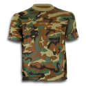 Camiseta m/c camo woodland