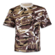 Camiseta m/c camo desierto