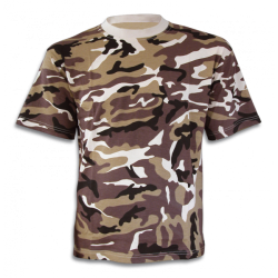 Camiseta m/c camo desierto