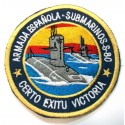 Parche bordado Submarinos S-80 Armada Española