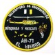 Parche bordado Helicóptero de rescate AH-81 El Hierro