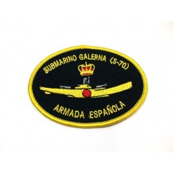 Parche bordado Submarino Galerna S-70