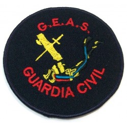 Parche bordado GEAS Guardia Civil